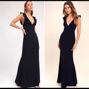 Lulu’s Perfect Opportunity Maxi Dress - Black